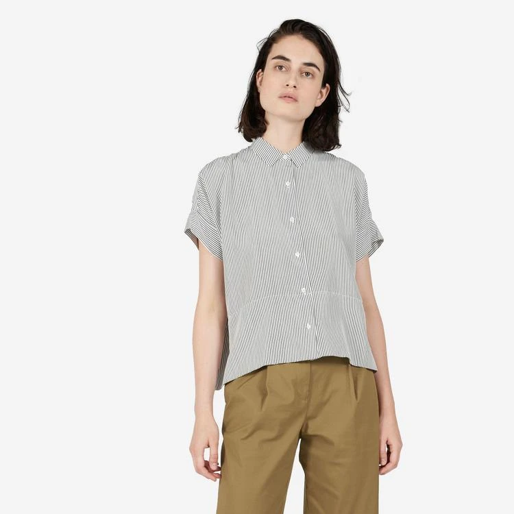 商品Everlane|真丝短袖衬衫,价格¥435,第2张图片详细描述