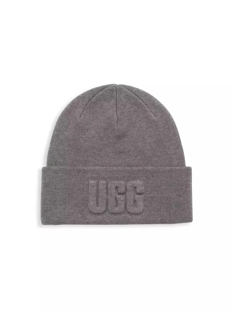 商品UGG|3D Logo Knit Beanie,价格¥433,第1张图片详细描述