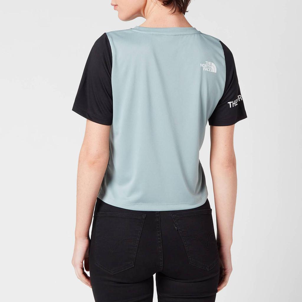 商品The North Face|The North Face Women's Women’s Ma T-Shirt - Green/Black,价格¥113,第4张图片详细描述