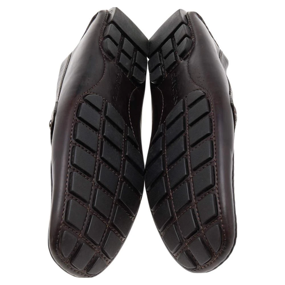 Louis Vuitton Dark Brown Monte Carlo Loafers Size 44.5 商品