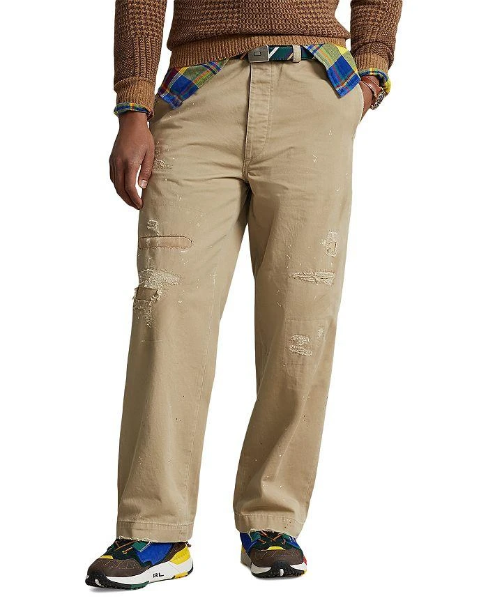 商品Ralph Lauren|Cotton Big Fit Chino Pants,价格¥1360,第5张图片详细描述