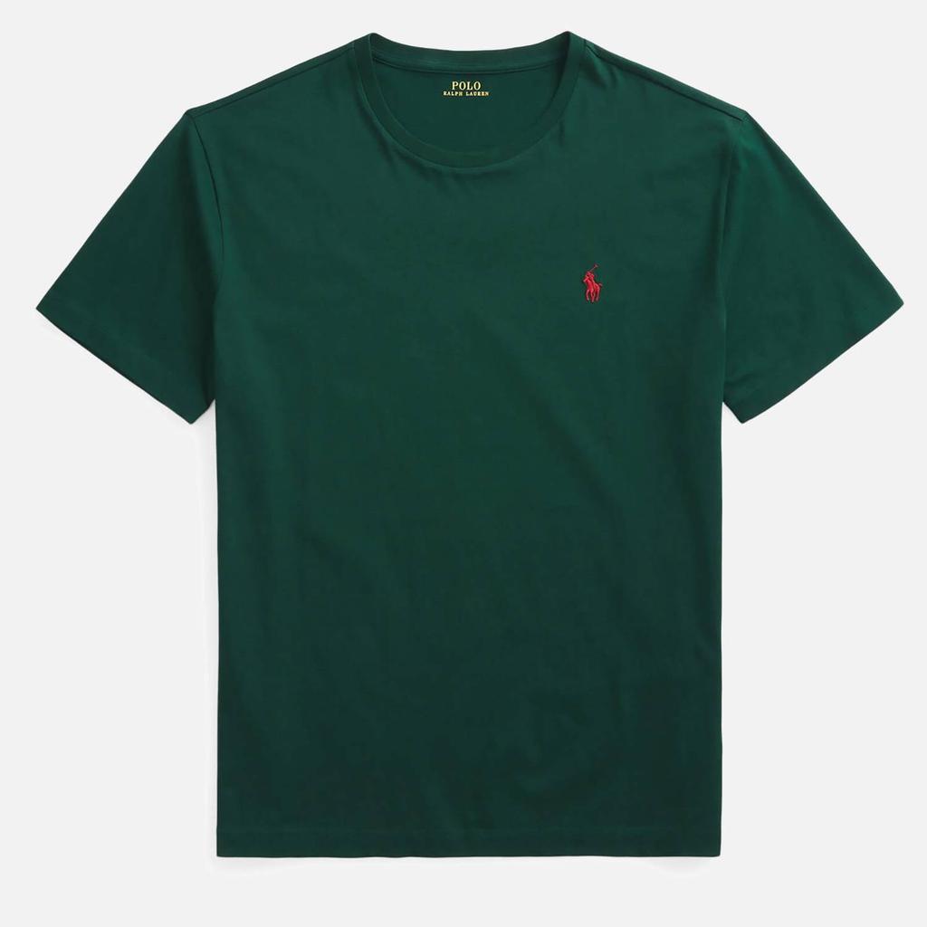 Polo Ralph Lauren Men's Custom Fit Jersey T-Shirt - College Green商品第1张图片规格展示