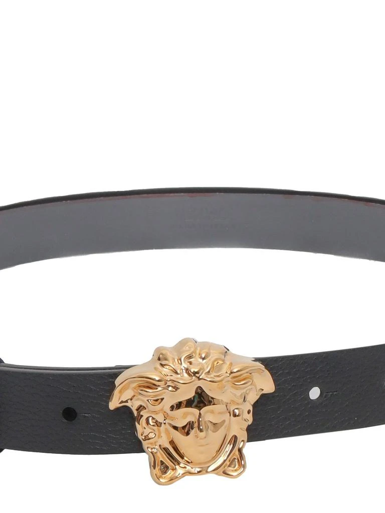 商品Versace|Versace Kids Medusa Plaque Buckled Belt,价格¥906,第3张图片详细描述