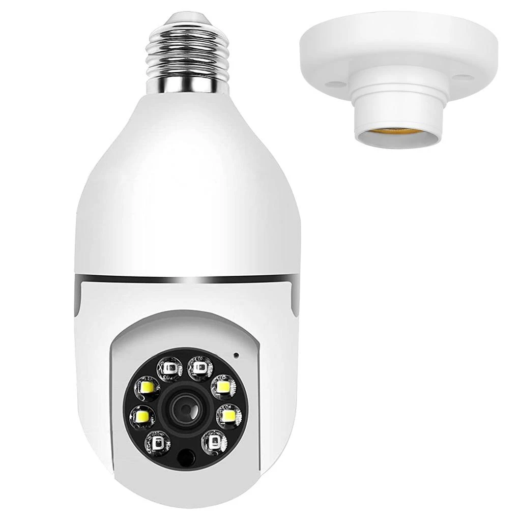 商品Global Bazaar|E27 WiFi Bulb Camera 1080P FHD IP Camera,价格¥475,第2张图片详细描述