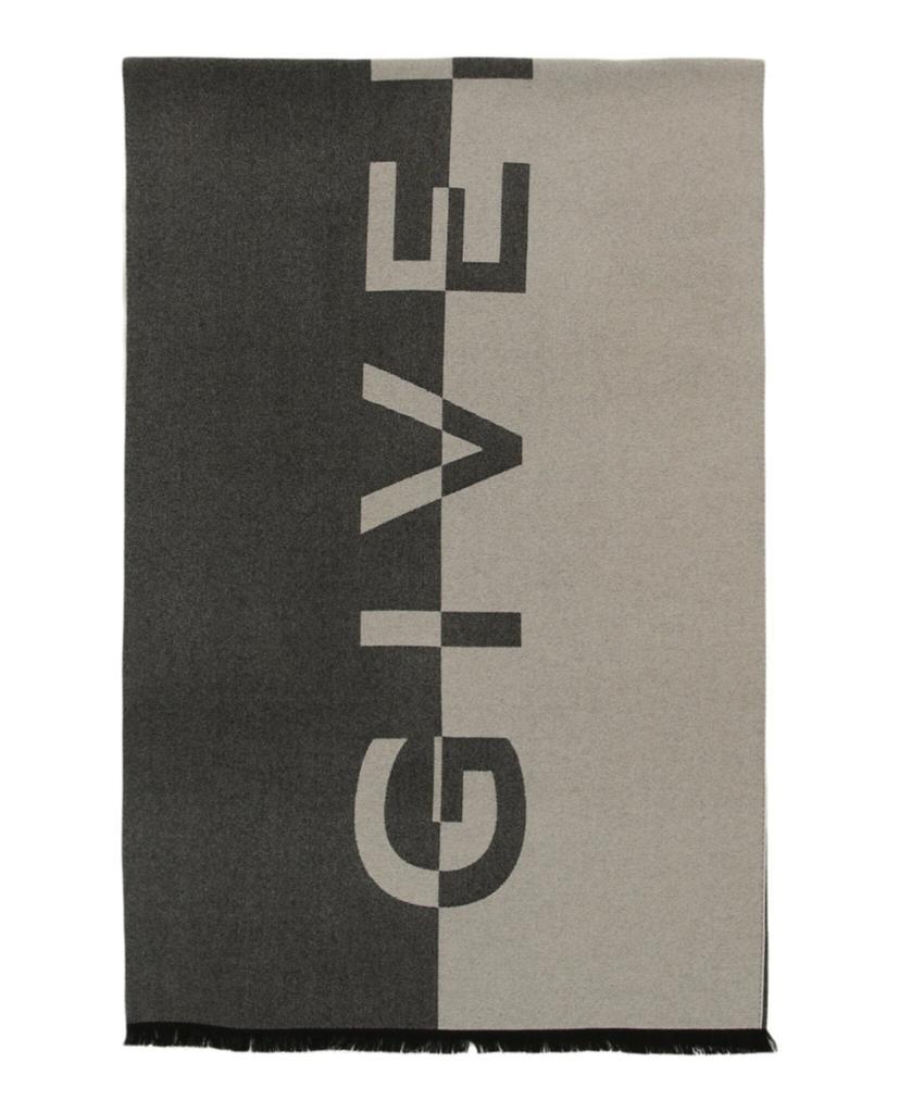 商品Givenchy|Woven Logo Wool Scarf,价格¥2203,第1张图片