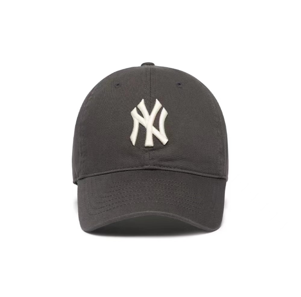 【享贝家】MLB 纽约洋基队 NY大标鸭舌帽棒球帽 男女同款 灰色 3ACP6601N-50CGS 商品第2张图片规格展示