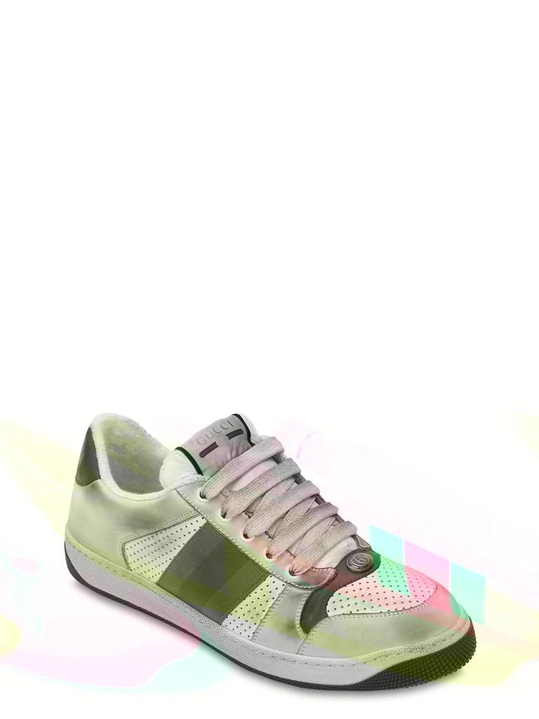 商品Gucci|20mm Screener Vintage Leather Sneakers,价格¥7323,第2张图片详细描述