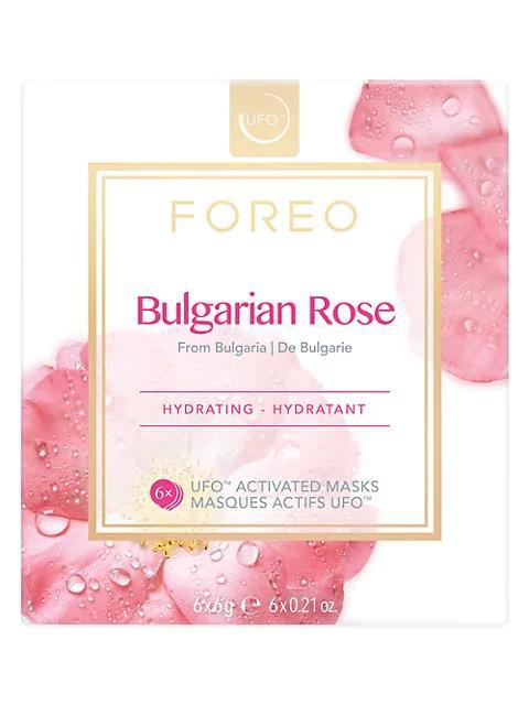 商品Foreo|UFO™ Activated 6-Pack Bulgarian Rose Sheet Mask Set,价格¥163,第1张图片