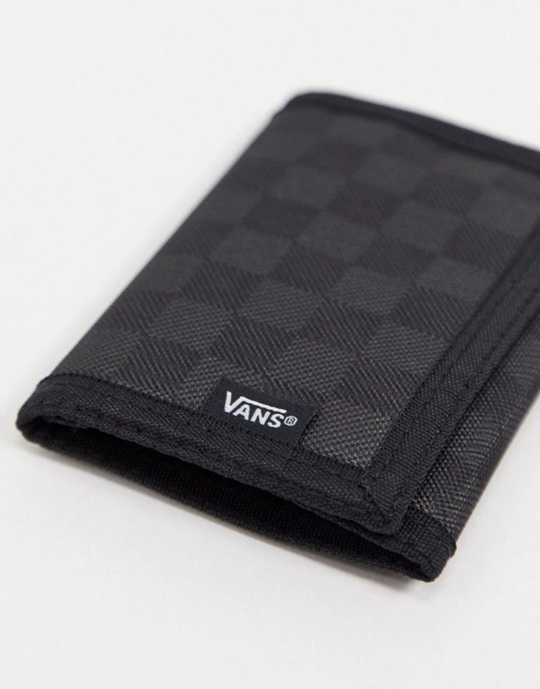 商品Vans|Vans Slipped checkerboard wallet in black,价格¥178,第4张图片详细描述