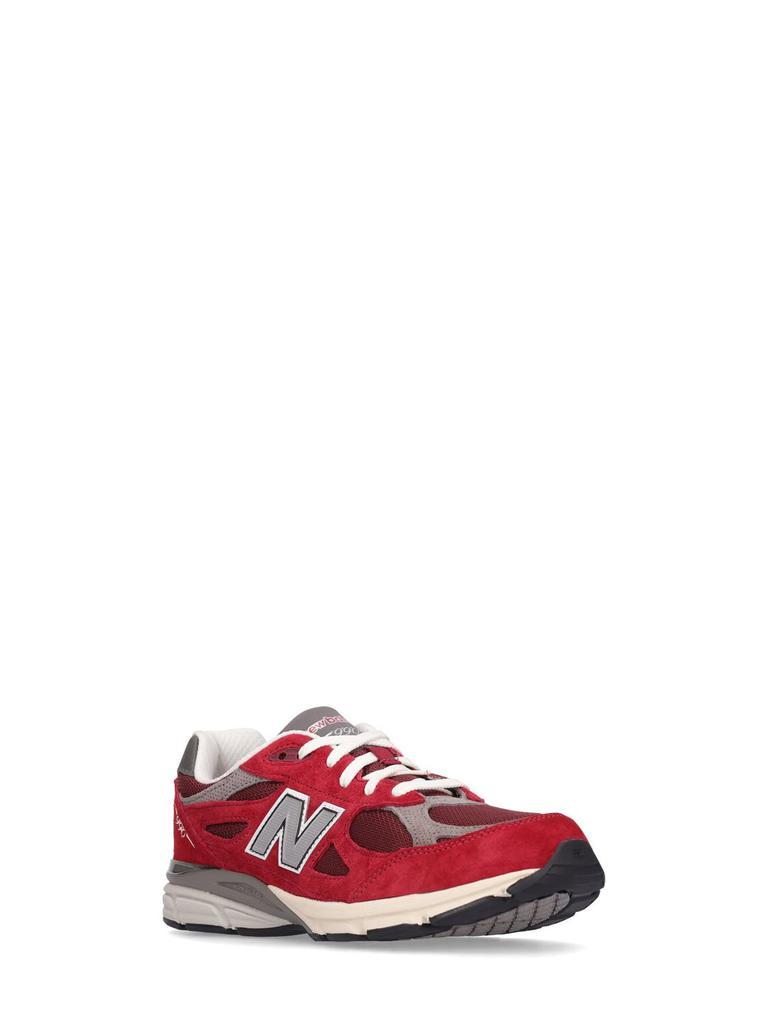 商品New Balance|Teddy Santis Suede & Mesh Sneakers,价格¥670,第4张图片详细描述