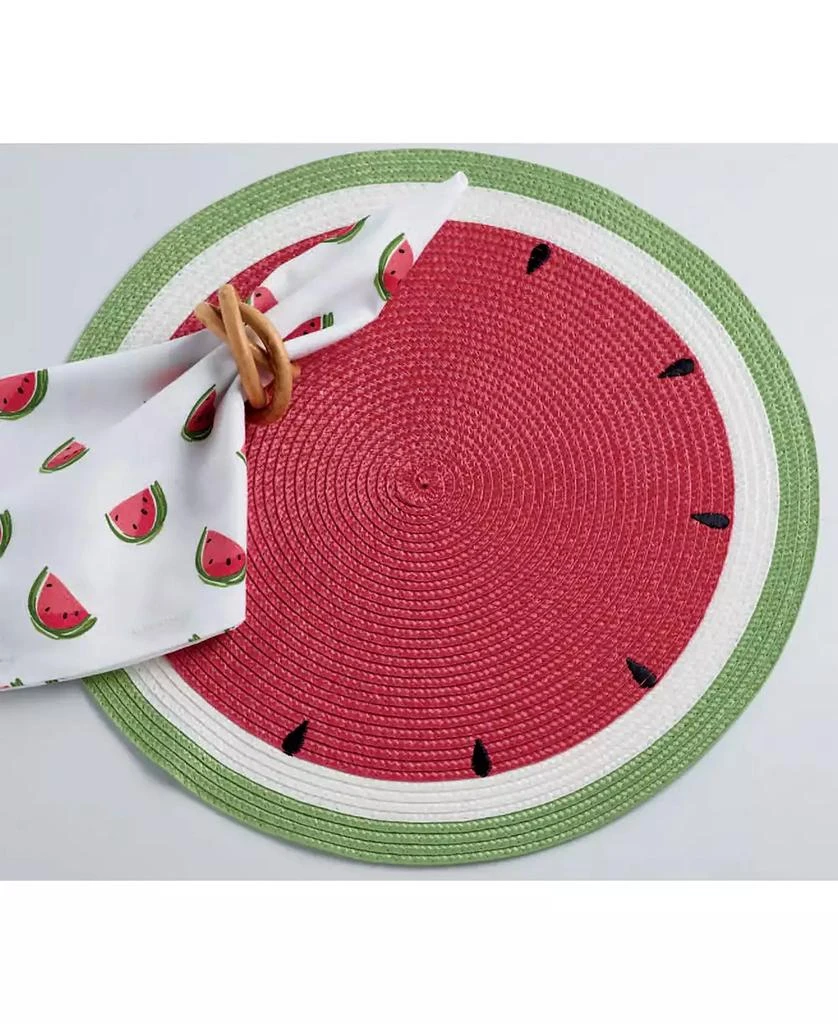 商品Design Imports|Summer Day Watermelon Placemats, Set of 6,价格¥217,第2张图片详细描述