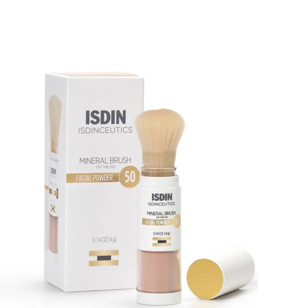 商品ISDIN|ISDIN ISDINCEUTICS Mineral Brush 100% Mineral Powder Matte Finish with Zinc Oxide 0.14 oz,价格¥498,第1张图片