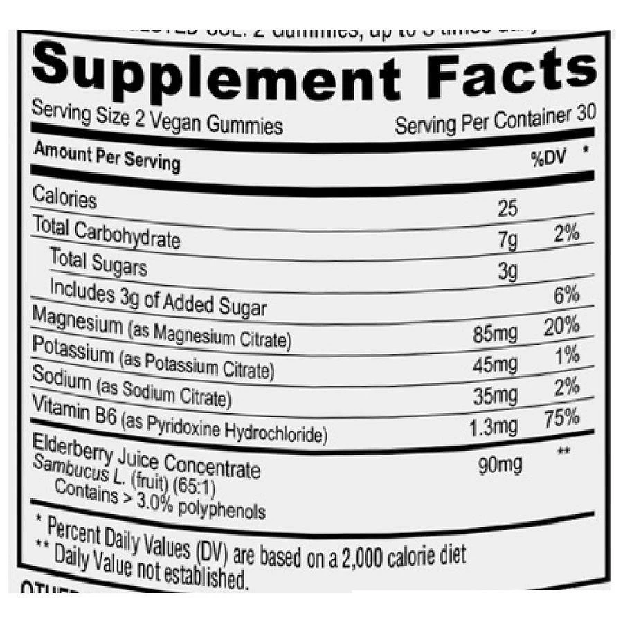 商品Moonstone|Kidney Health Stone Stopper + Immune Support Elderberry Gummies Mixed Berry,价格¥149,第4张图片详细描述