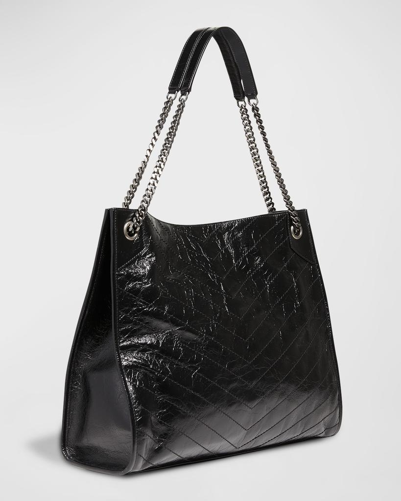 商品Yves Saint Laurent|Niki Large Crinkled Calf Shopper Tote Bag,价格¥18696,第5张图片详细描述