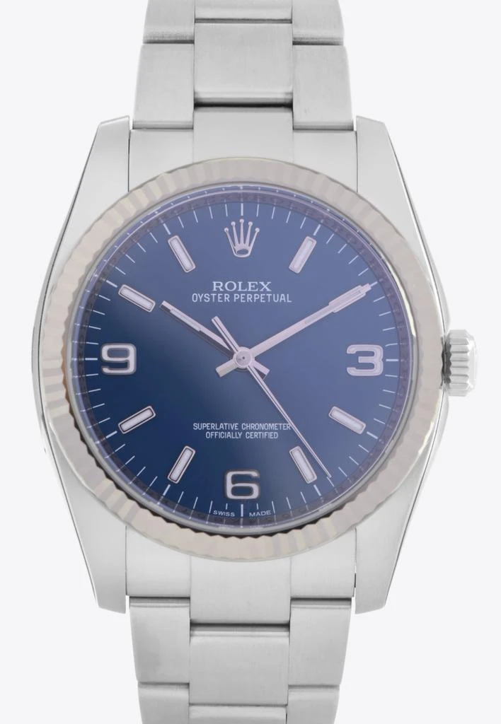 商品Rolex|Oyster Perpetual 36 with Blue Dial,价格¥72010,第2张图片详细描述