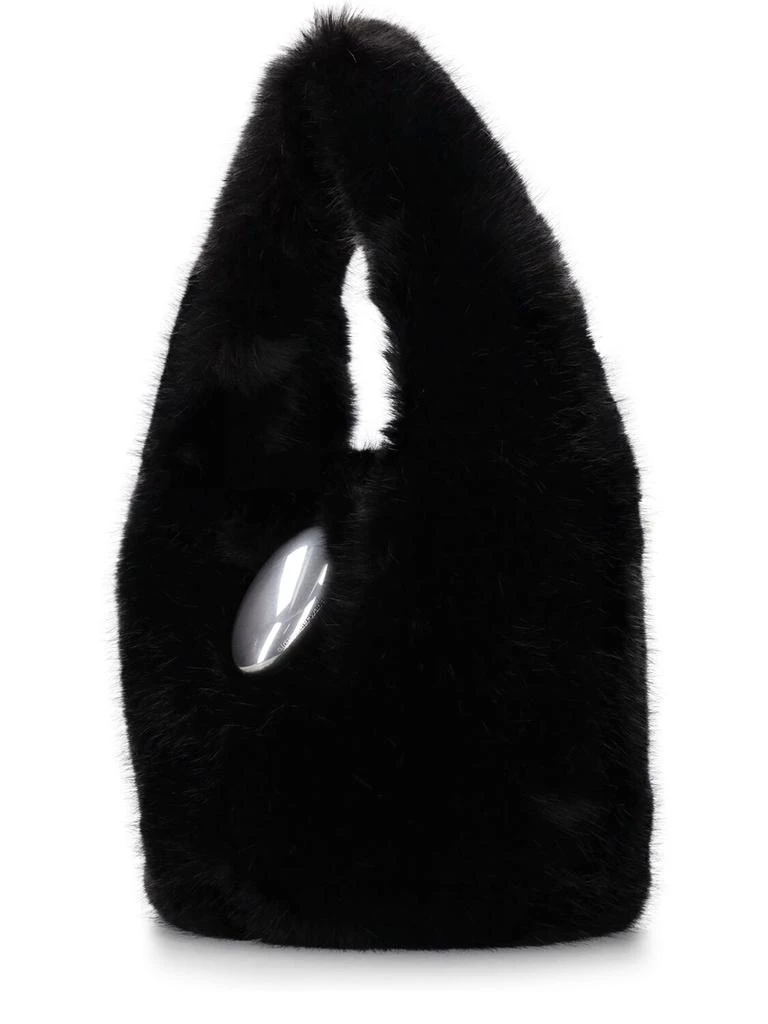 商品Alexander Wang|Medium Dome Slouchy Faux Fur Hobo Bag,价格¥3432,第2张图片详细描述