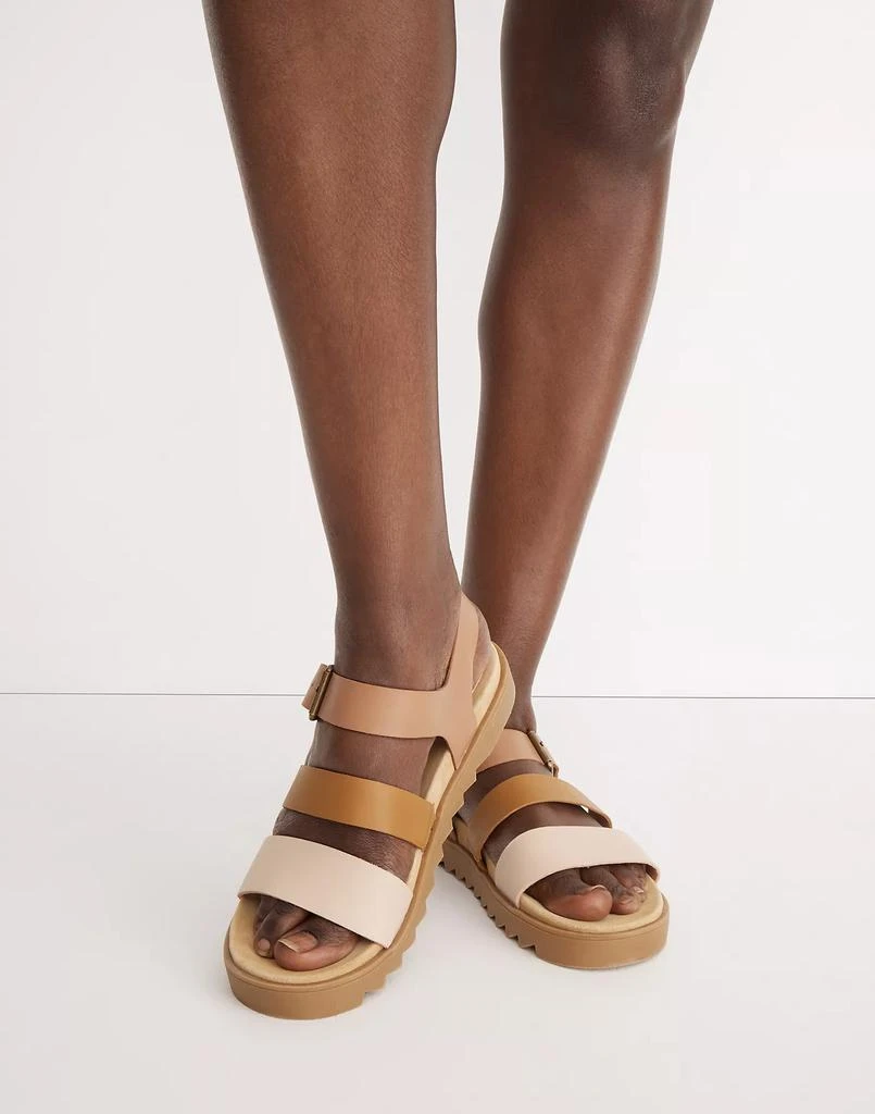 商品Madewell|The Addie Sandal in Colorblock,价格¥476,第4张图片详细描述