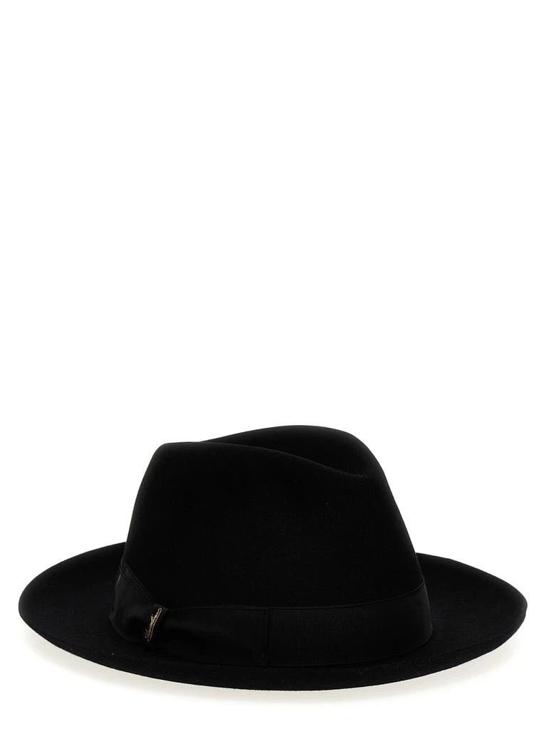商品BORSALINO|Folar Hats Black,价格¥1978,第2张图片详细描述