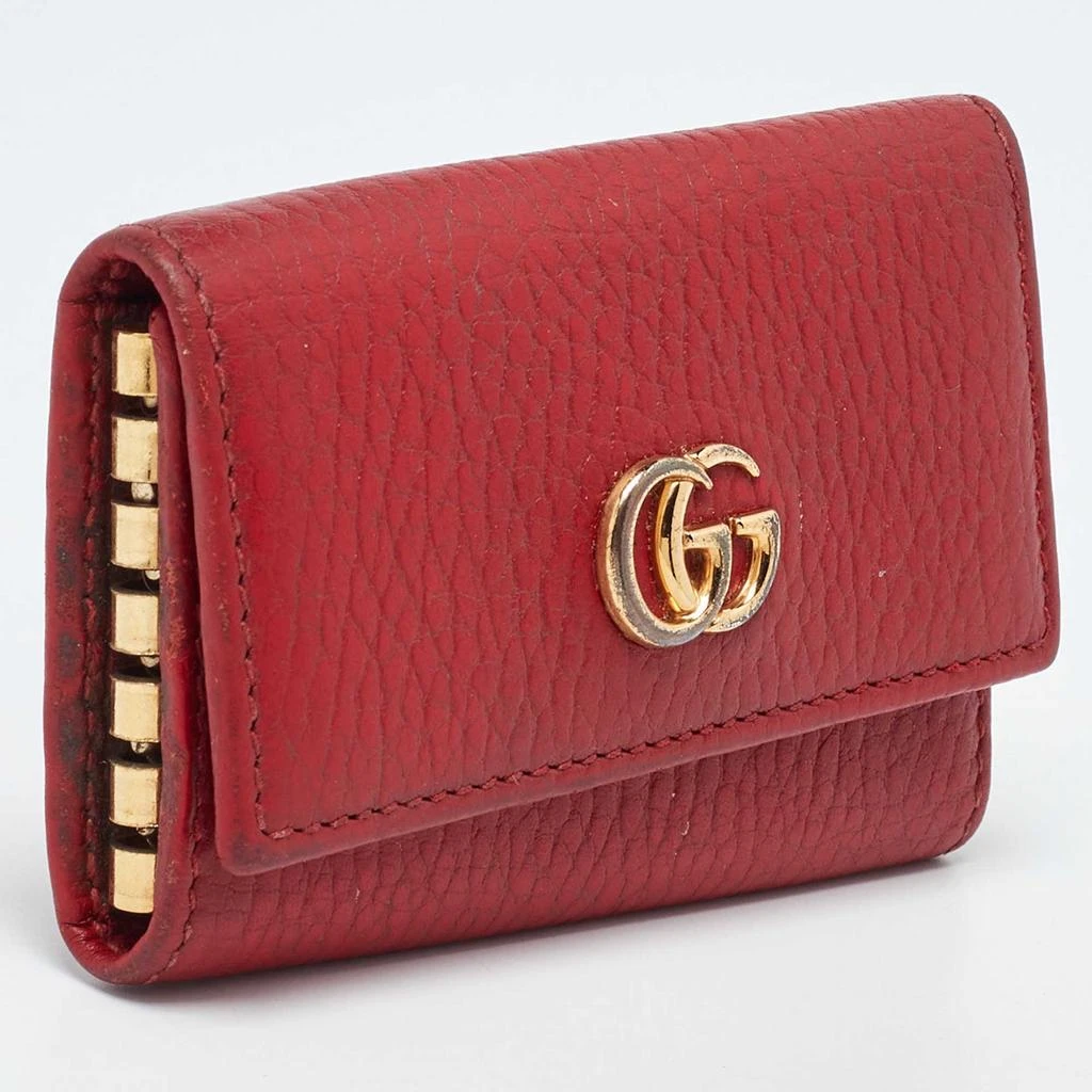 商品[二手商品] Gucci|Gucci Red Leather Key Case,价格¥1571,第5张图片详细描述