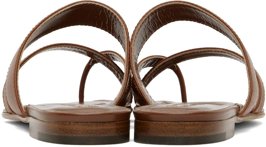 商品Manolo Blahnik|Brown Susa Sandals,价格¥6412,第2张图片详细描述