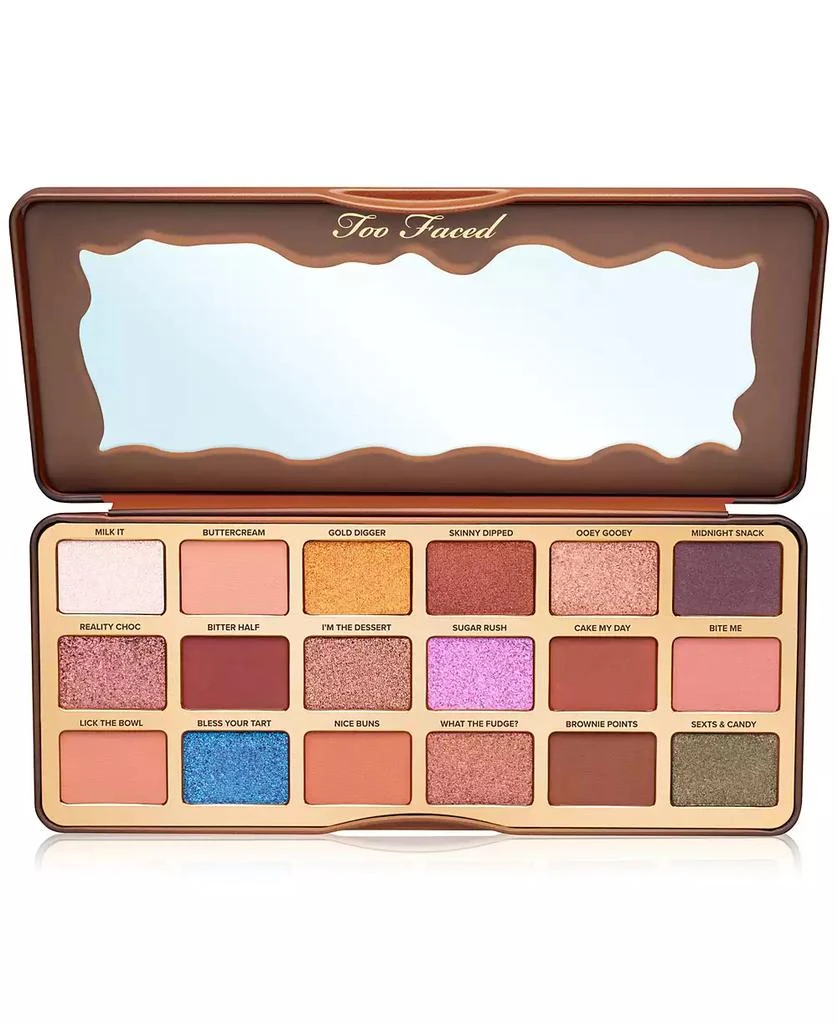 商品Too Faced|Better Than Chocolate Cocoa-Infused Eye Shadow Palette,价格¥417,第1张图片