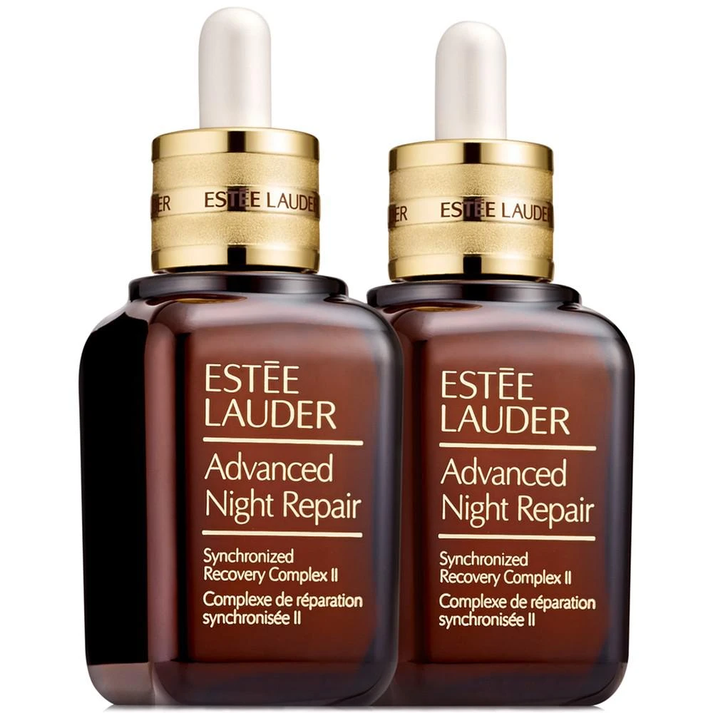 商品Estée Lauder|特润修护肌透精华露 (第六代小棕瓶)  50mL*2,价格¥1373,第1张图片