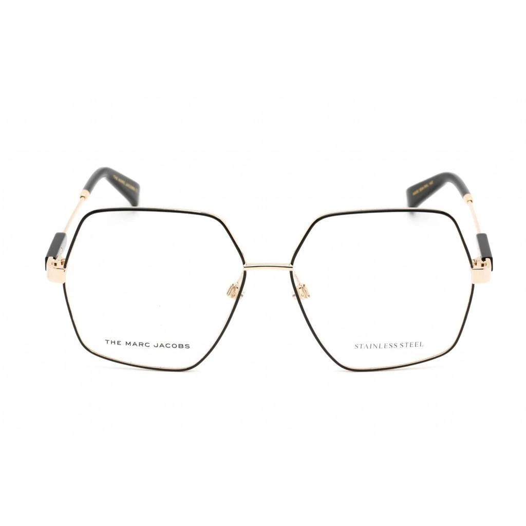 商品Marc Jacobs|Marc Jacobs Women's Eyeglasses - Gold Black Stainless Steel Frame | MARC 594 0RHL 00,价格¥350,第2张图片详细描述