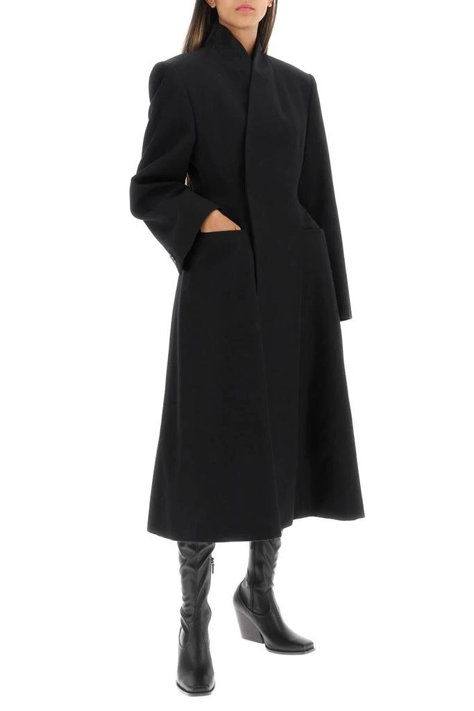 商品Balenciaga|Balenciaga Flare Hourglass Coat,价格¥15241,第2张图片详细描述