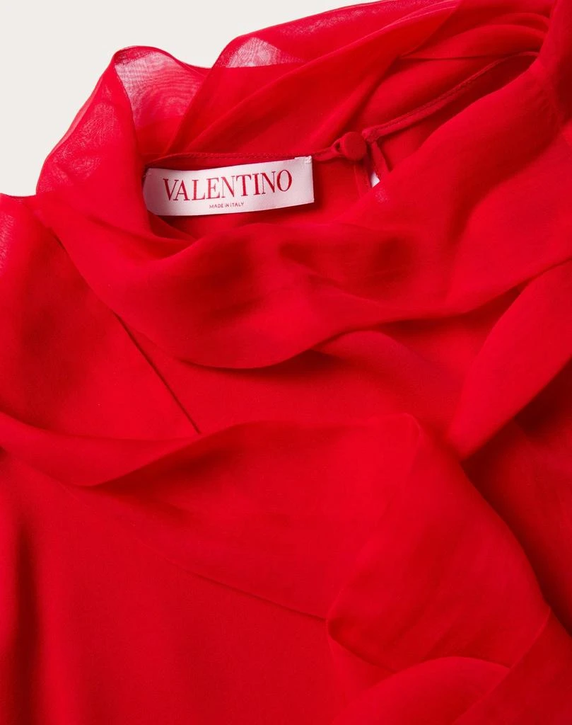 商品Valentino|Valentino Bow Detailed Straight Hem Blouse,价格¥5785,第3张图片详细描述
