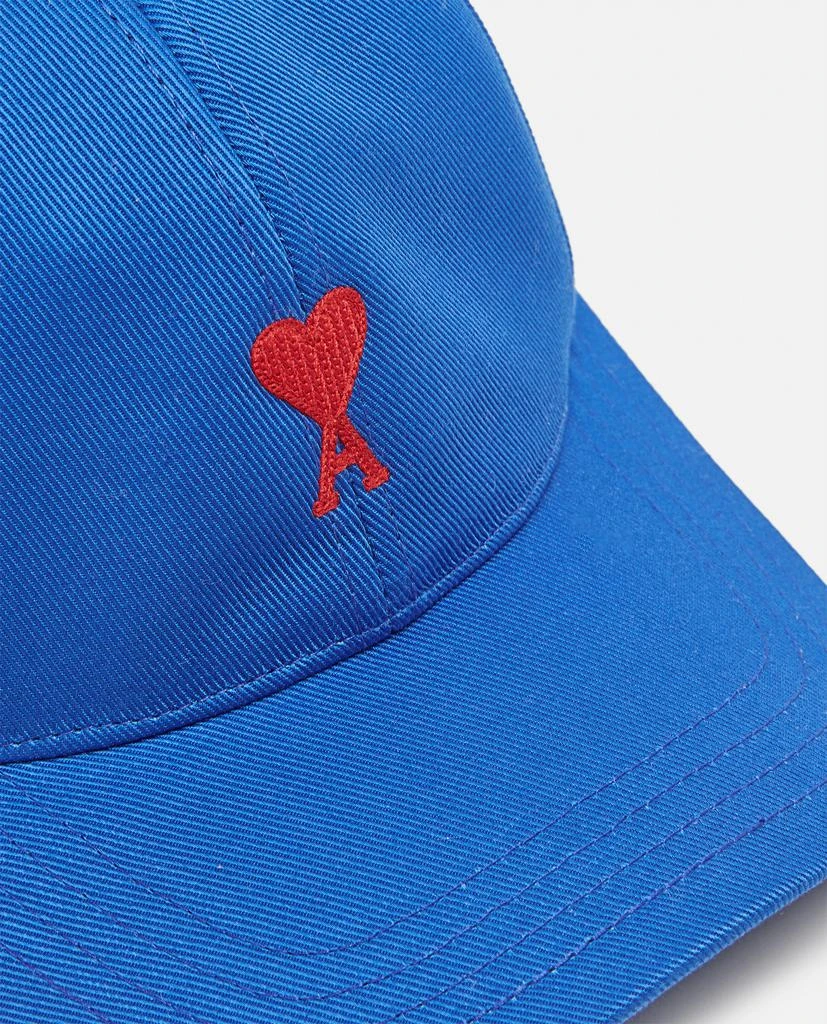 商品AMI|Ami Paris EMBROIDERED COTTON BASEBALL CAP  size One Size,价格¥900,第2张图片详细描述