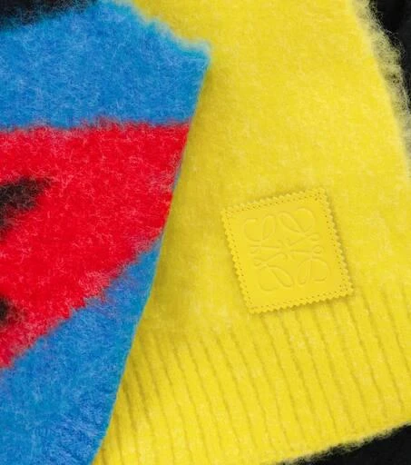 商品Loewe|Intarsia knit scarf,价格¥2548,第5张图片详细描述