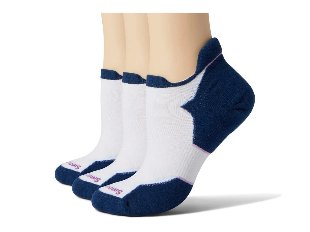 商品SmartWool|Run Targeted Cushion Low Ankle Socks 3-Pack,价格¥388,第1张图片详细描述