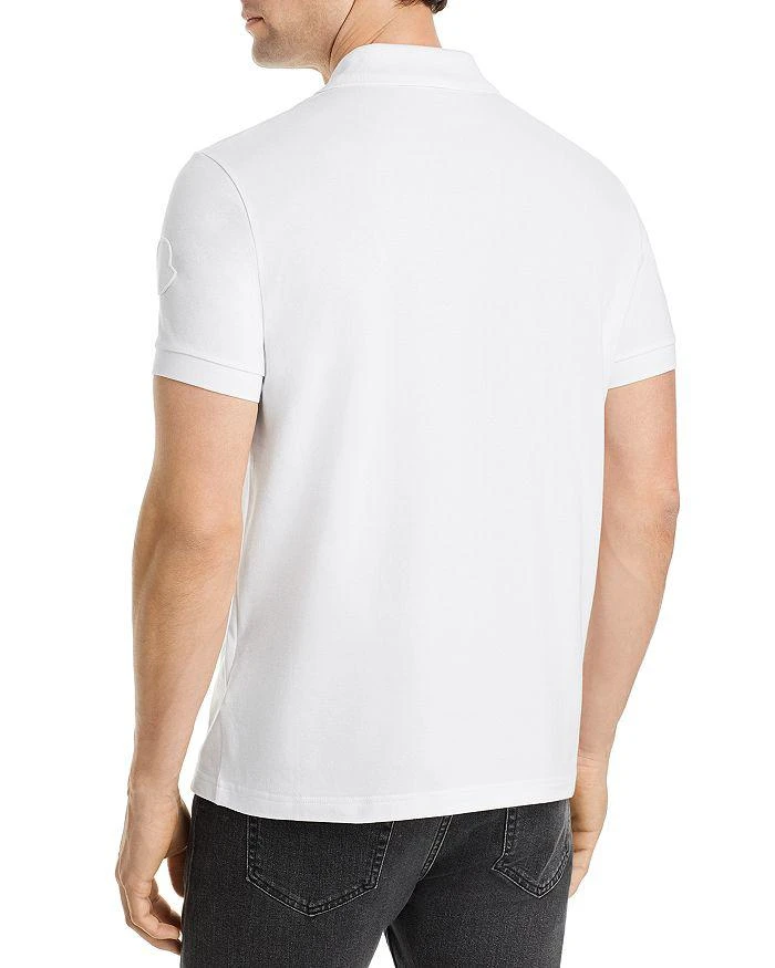 商品Moncler|Short Sleeve Button Placket Polo Shirt,价格¥2660,第2张图片详细描述