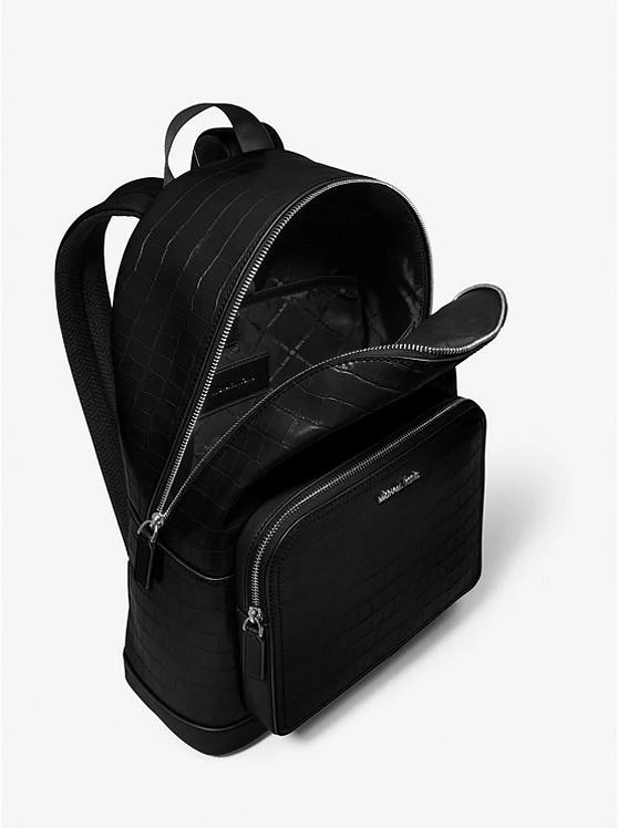 商品Michael Kors|Cooper Faux Crocodile Embossed Leather Backpack,价格¥1339,第2张图片详细描述