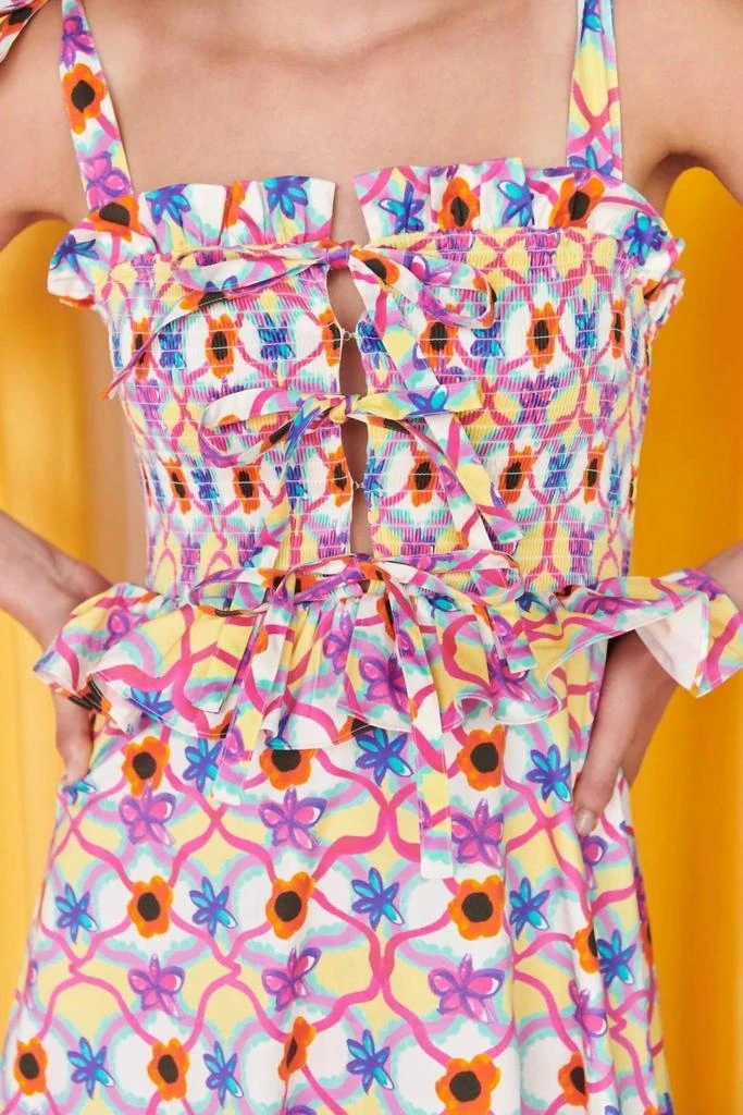 商品CELiA B|Turpan Dress In Multicolor,价格¥1228,第4张图片详细描述