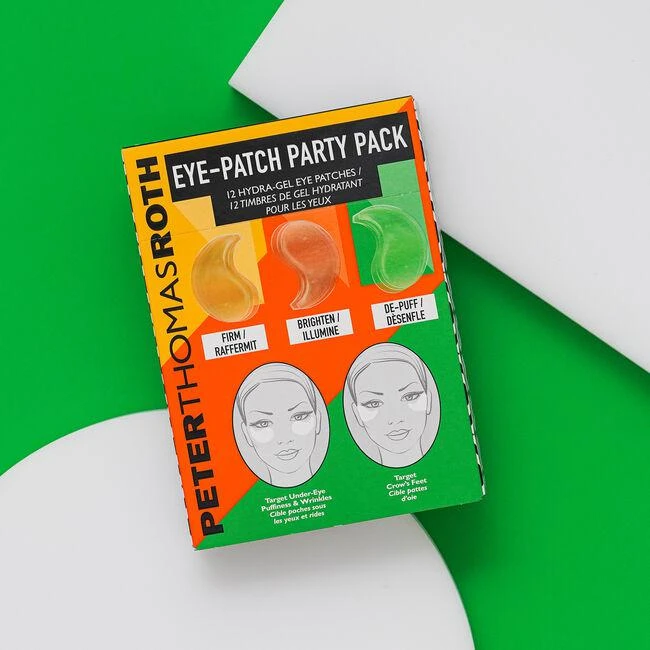 商品Peter Thomas Roth|Eye-Patch Party Pack 12 Hydra-Gel Eye Patches,价格¥146,第1张图片