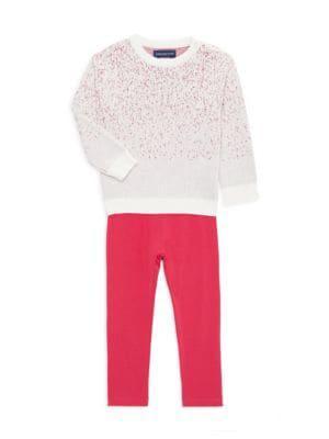 商品Andy & Evan|​Baby Girl’s 2-Piece Sweater & Leggings Set,价格¥216,第1张图片