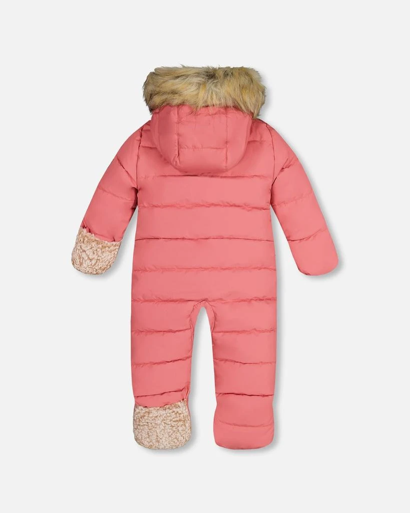 商品Deux par Deux|One Piece Baby Cars Seat Snowsuit Slate Rose,价格¥330,第3张图片详细描述