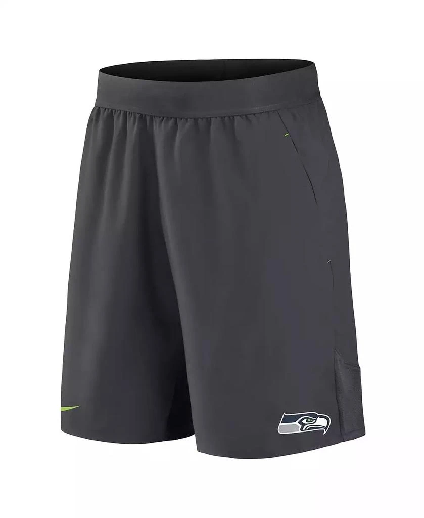 商品NIKE|Men's Anthracite Seattle Seahawks Stretch Woven Shorts,价格¥282,第2张图片详细描述