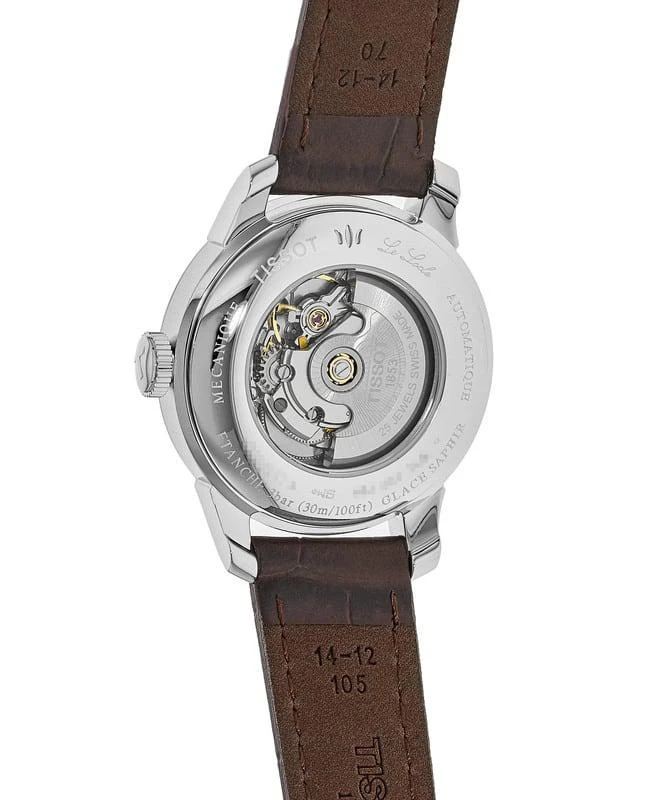 商品Tissot|Tissot Le Locle Automatic Silver Dial Leather Strap Women's Watch T006.207.16.038.00,价格¥3755,第2张图片详细描述