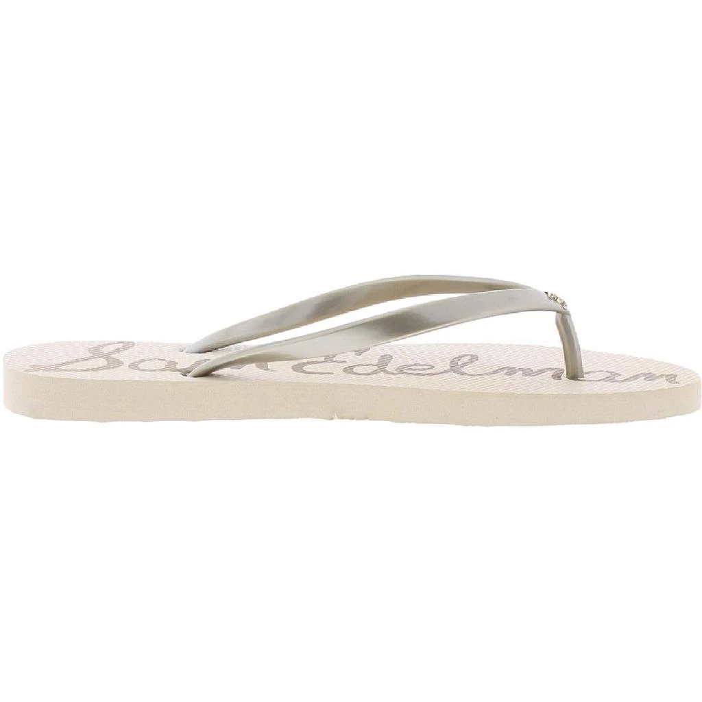 Sam Edelman Womens Skye Logo Slip On Flip-Flops 商品