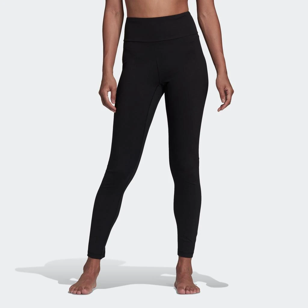 商品Adidas|Women's adidas  Yoga Essentials High-Waisted 7/8 Tights,价格¥358,第1张图片