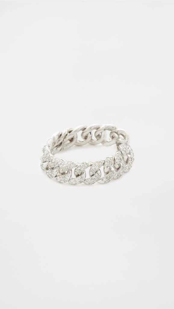 商品SHAY|18k 迷你密镶钻石链式戒指,价格¥25373,第1张图片