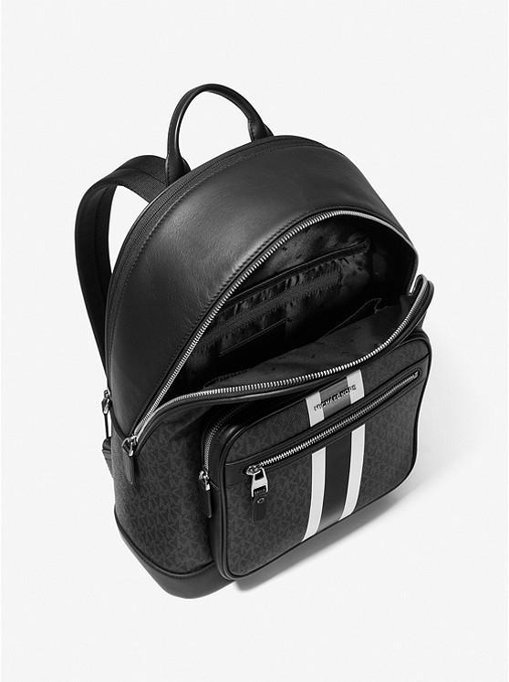 商品Michael Kors|Hudson Logo Stripe Backpack,价格¥1478,第4张图片详细描述