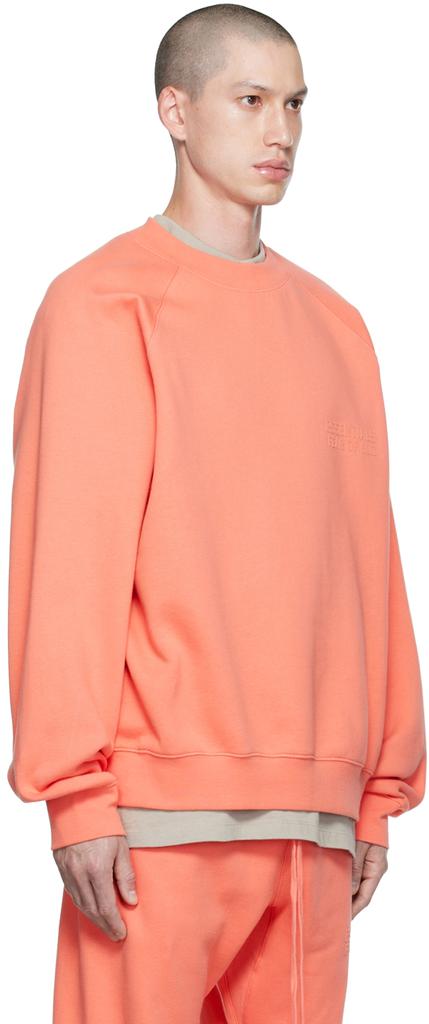 Pink Crewneck Sweatshirt商品第2张图片规格展示