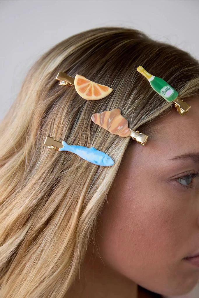 商品Urban Outfitters|Crease-Free Hair Clip Set,价格¥78,第1张图片
