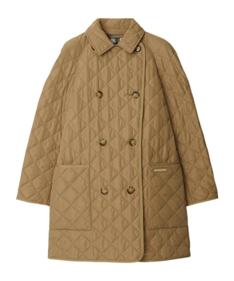 商品【商品预售7天发货】 Burberry|Burberry 女士外套 80842001 棕色,价格¥4758,第1张图片
