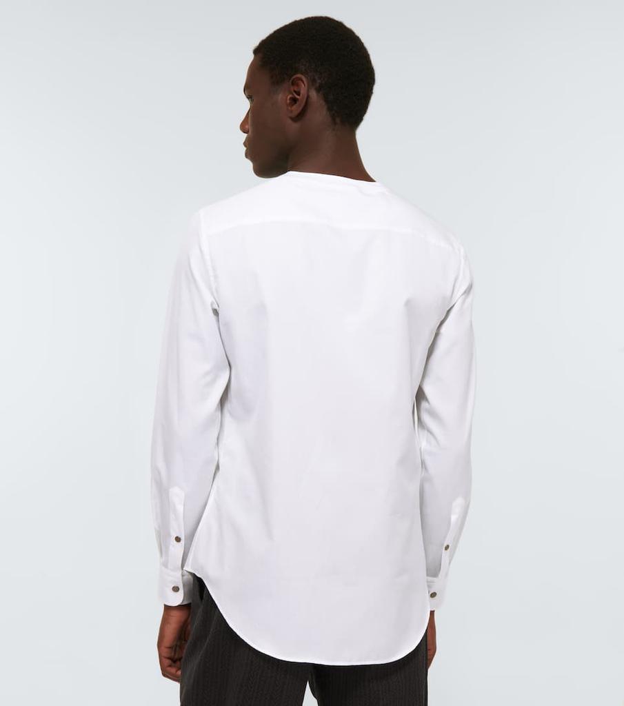 商品Giorgio Armani|长袖棉质斜纹布衬衫,价格¥2642,第6张图片详细描述