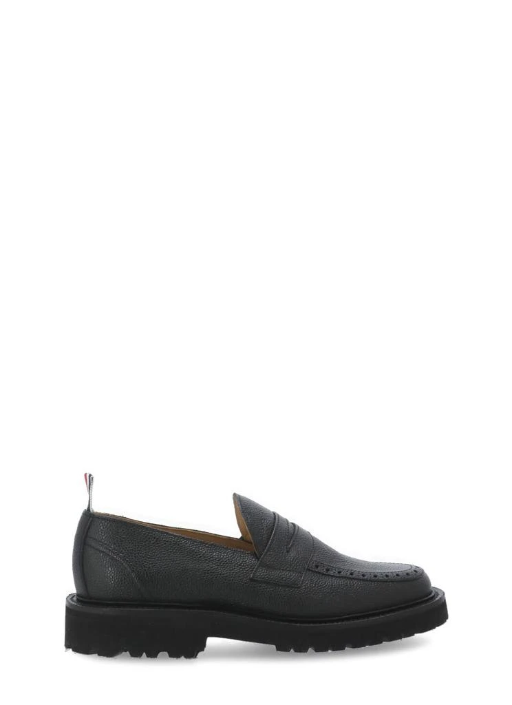 商品Thom Browne|Thom Browne Hammered Leather Moccasin,价格¥5449,第1张图片