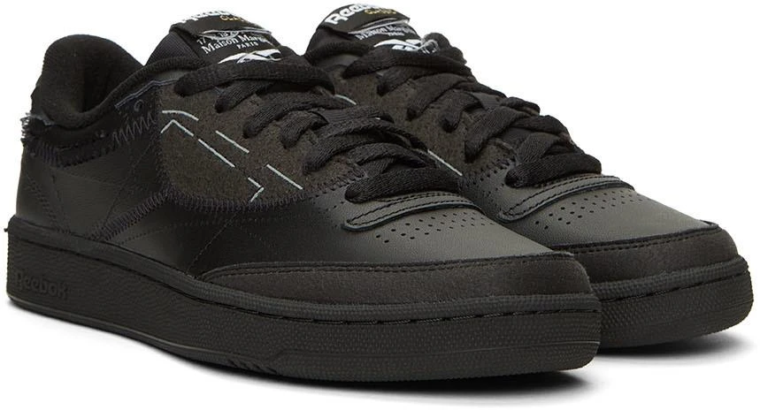商品MAISON MARGIELA|Black Reebok Edition Memory of Shoes Sneakers,价格¥2028,第4张图片详细描述